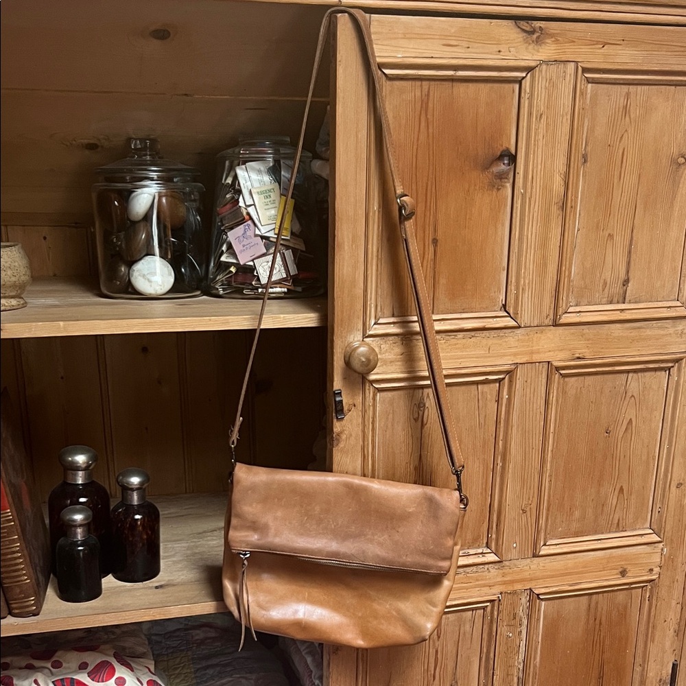 Able Emmett Leather Crossbody Bag